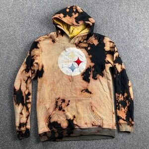 Pittsburg Steelers Hoodie Youth Boys XL Tie Dye‎ Pullover Cotton Blend